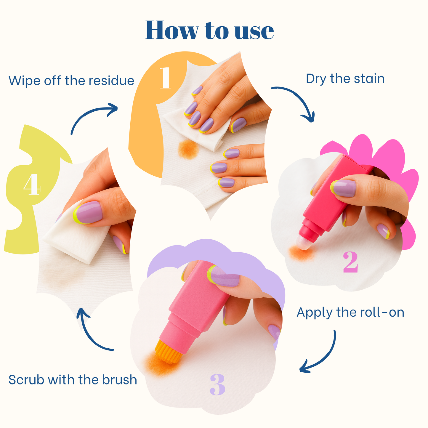 Portable stain remover